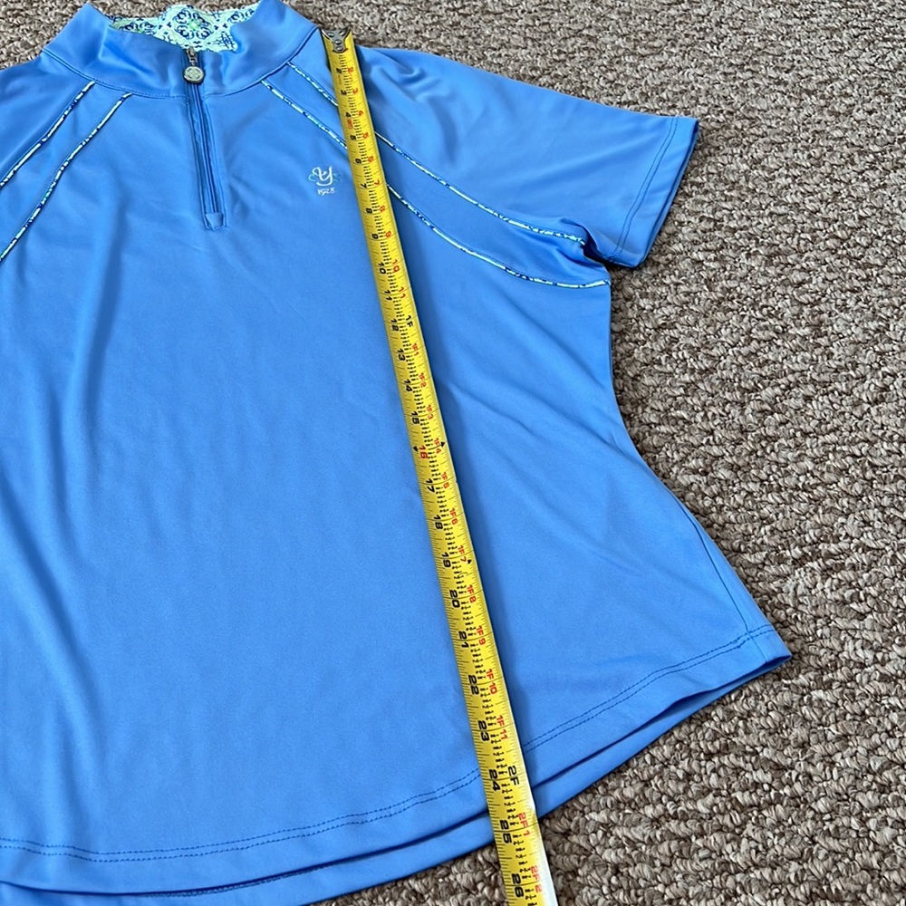 LAST CALL DONATING Women’s Golf Polo 1/4 zip ML75 Greg Norman Collection Shirt - Picture 6 of 7